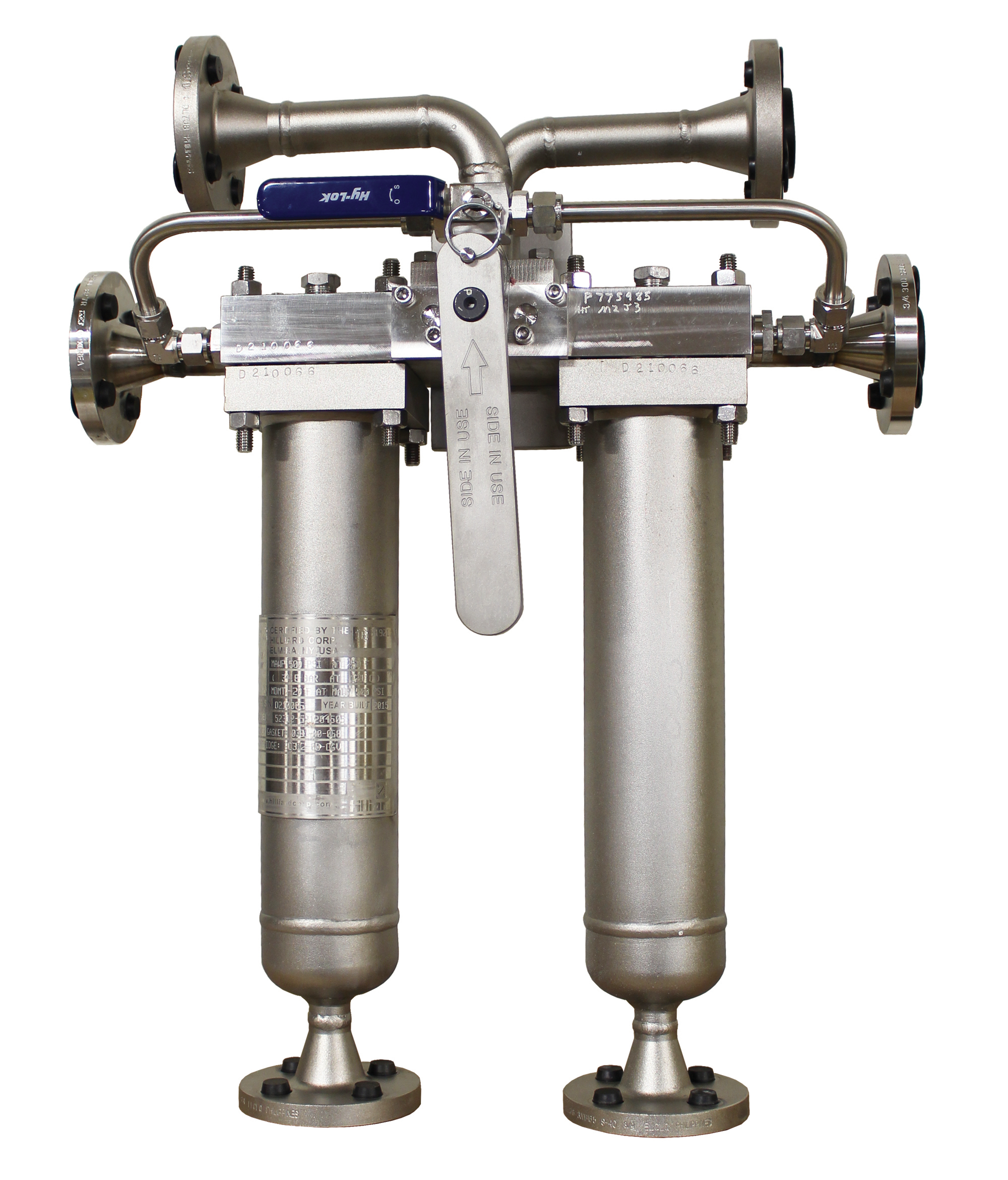 HILCO Duplex Integral Head Liquid Filter
